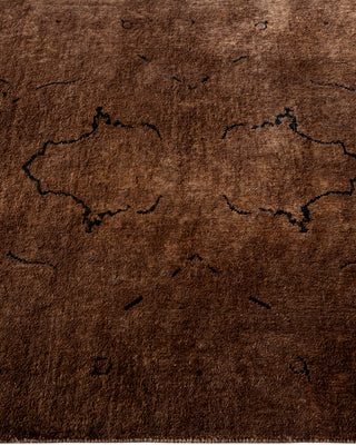 Contemporary Fine Vibrance Gray Wool Area Rug - 3' 1" x 4' 10"