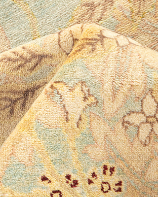 Traditional Hand Knotted Light Blue Area Rug 9' 0" x 12' 5"