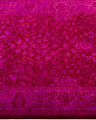 Fine Vibrance, One-of-a-Kind Hand-Knotted Runner Rug  - Pink, 2' 7" x 12' 6"