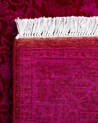 Fine Vibrance, One-of-a-Kind Hand-Knotted Runner Rug  - Pink, 2' 7" x 12' 6"