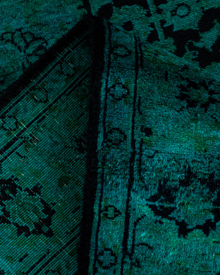 Contemporary Fine Vibrance Black Wool Runner - 2' 7" x 12' 0"
