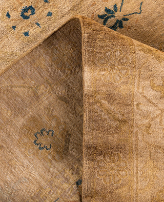 Overdyed One-of-a-Kind Wool Beige Area Rug 6' 1" x 8' 8"