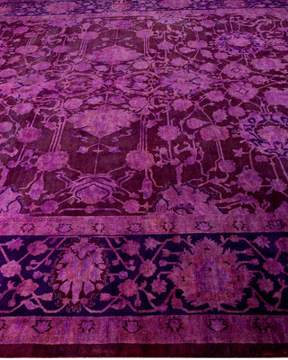 Fine Vibrance, One-of-a-Kind Hand-Knotted Area Rug  - Pink, 8' 2" x 10' 3"
