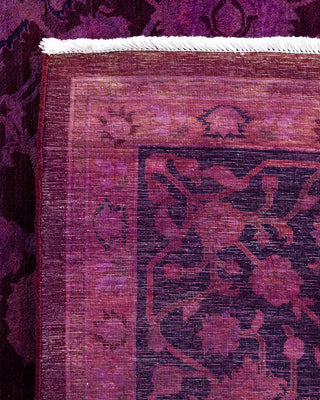 Fine Vibrance, One-of-a-Kind Hand-Knotted Area Rug  - Pink, 8' 2" x 10' 3"