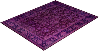 Fine Vibrance, One-of-a-Kind Hand-Knotted Area Rug  - Pink, 8' 2" x 10' 3"