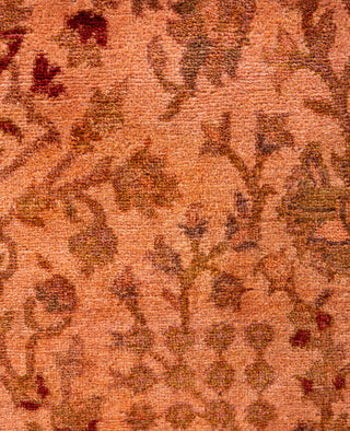 Contemporary Overdyed Wool Hand Knotted Beige Area Rug 3' 1" x 5' 4"