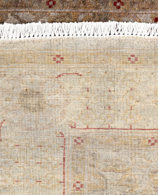 Contemporary Overdyed Wool Hand Knotted Gray Runner 3' 0" x 16' 3"