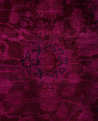 Fine Vibrance, One-of-a-Kind Hand-Knotted Area Rug  - Purple, 6' 1" x 8' 10"