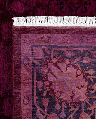 Fine Vibrance, One-of-a-Kind Hand-Knotted Area Rug  - Purple, 6' 1" x 8' 10"