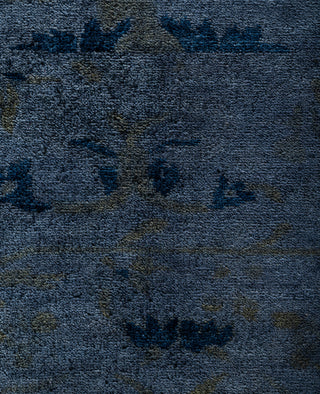 Contemporary Overdyed Wool Hand Knotted Gray Area Rug 8' 2" x 10' 2"