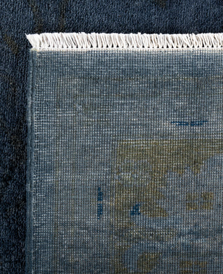 Contemporary Overdyed Wool Hand Knotted Gray Area Rug 8' 2" x 10' 2"