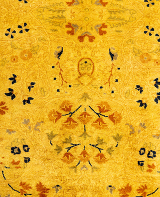 Fine Vibrance, One-of-a-Kind Hand-Knotted Area Rug  - Yellow, 3' 2" x 9' 10"