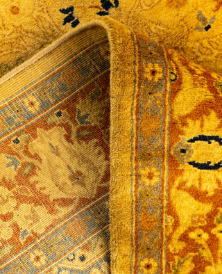 Fine Vibrance, One-of-a-Kind Hand-Knotted Area Rug  - Yellow, 3' 2" x 9' 10"