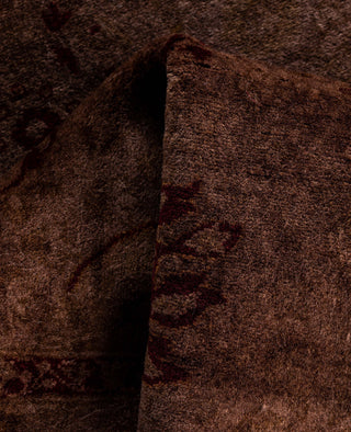 Fine Vibrance, One-of-a-Kind Hand-Knotted Area Rug  - Brown, 3' 1" x 9' 4"