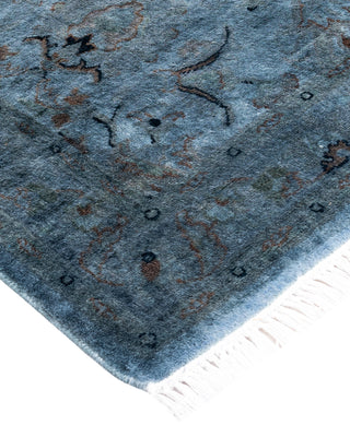 Fine Vibrance, One-of-a-Kind Hand-Knotted Runner Rug  - Gray, 2' 6" x 10' 4"
