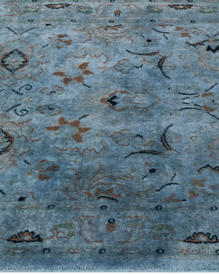 Fine Vibrance, One-of-a-Kind Hand-Knotted Runner Rug  - Gray, 2' 6" x 10' 4"