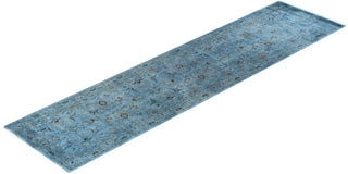 Fine Vibrance, One-of-a-Kind Hand-Knotted Runner Rug  - Gray, 2' 6" x 10' 4"