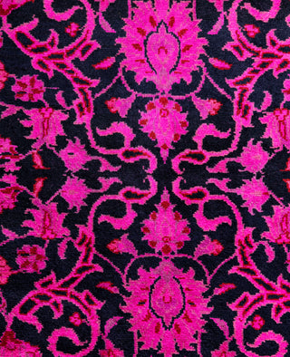 Fine Vibrance, One-of-a-Kind Hand-Knotted Area Rug  - Pink, 2' 7" x 12' 7"