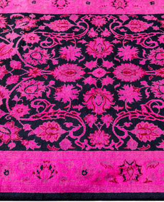 Fine Vibrance, One-of-a-Kind Hand-Knotted Area Rug  - Pink, 2' 7" x 12' 7"