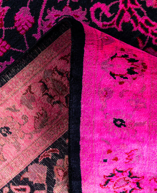 Fine Vibrance, One-of-a-Kind Hand-Knotted Area Rug  - Pink, 2' 7" x 12' 7"