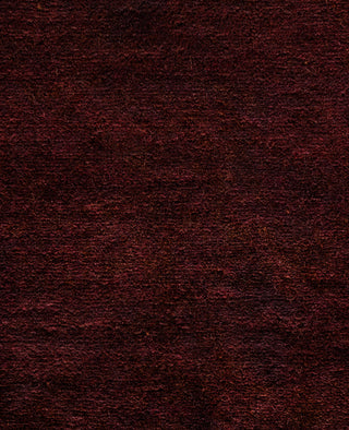Contemporary Overdyed Wool Hand Knotted Red Area Rug 8' 0" x 10' 4"