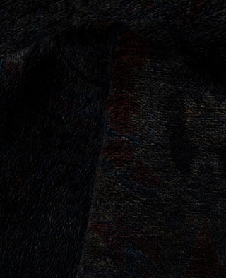 Contemporary Overdyed Wool Hand Knotted Black Area Rug 8' 3" x 9' 10"