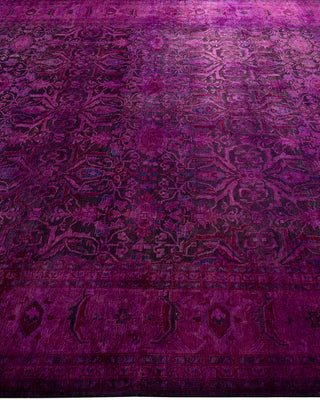 Fine Vibrance, One-of-a-Kind Hand-Knotted Area Rug  - Pink, 8' 0" x 10' 1"