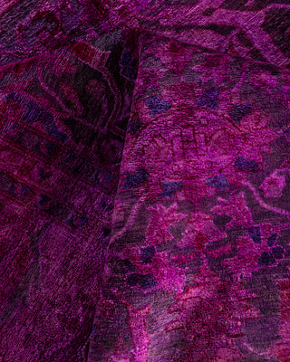 Fine Vibrance, One-of-a-Kind Hand-Knotted Area Rug  - Pink, 8' 0" x 10' 1"