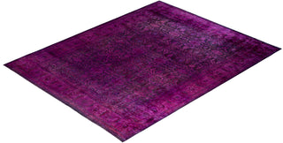 Fine Vibrance, One-of-a-Kind Hand-Knotted Area Rug  - Pink, 8' 0" x 10' 1"