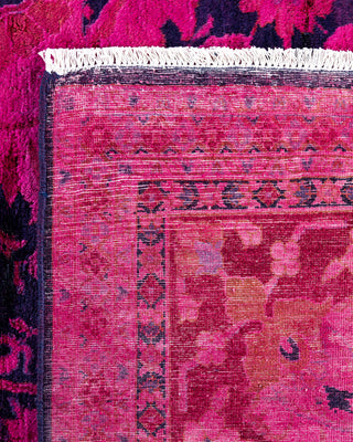 Fine Vibrance, One-of-a-Kind Hand-Knotted Area Rug  - Pink, 8' 3" x 10' 2"