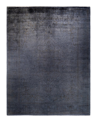 Modern Fine Vibrance Gray Area Rug 9' 2" x 11' 10"