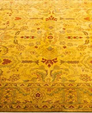 Fine Vibrance, One-of-a-Kind Hand-Knotted Area Rug  - Yellow, 4' 2" x 6' 3"