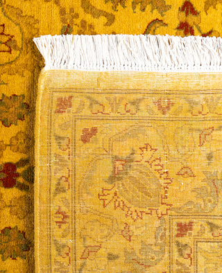 Fine Vibrance, One-of-a-Kind Hand-Knotted Area Rug  - Yellow, 4' 2" x 6' 3"