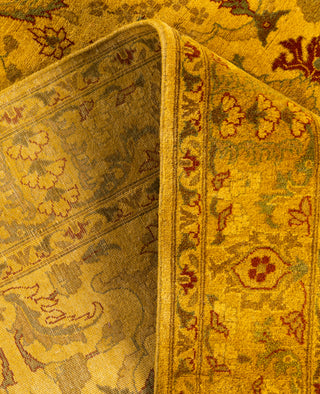 Fine Vibrance, One-of-a-Kind Hand-Knotted Area Rug  - Yellow, 4' 2" x 6' 3"