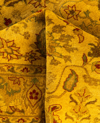 Fine Vibrance, One-of-a-Kind Hand-Knotted Area Rug  - Yellow, 4' 2" x 6' 3"