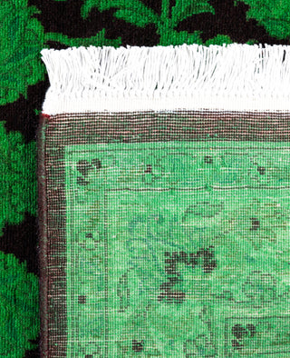 Fine Vibrance, One-of-a-Kind Hand-Knotted Area Rug  - Green, 3' 2" x 5' 5"