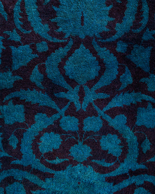 Fine Vibrance, One-of-a-Kind Hand-Knotted Area Rug  - Blue, 4' 2" x 6' 2"