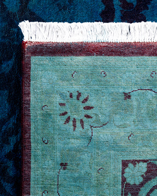 Fine Vibrance, One-of-a-Kind Hand-Knotted Area Rug  - Blue, 4' 2" x 6' 2"