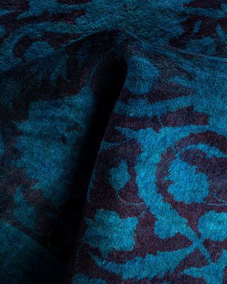 Fine Vibrance, One-of-a-Kind Hand-Knotted Area Rug  - Blue, 4' 2" x 6' 2"