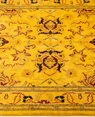 Fine Vibrance, One-of-a-Kind Hand-Knotted Area Rug  - Yellow, 2' 6" x 10' 2"