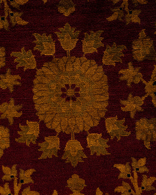 Overdyed Hand-Knotted Gold Area Rug 8' 2" x 10' 1"