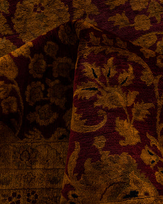 Overdyed Hand-Knotted Gold Area Rug 8' 2" x 10' 1"