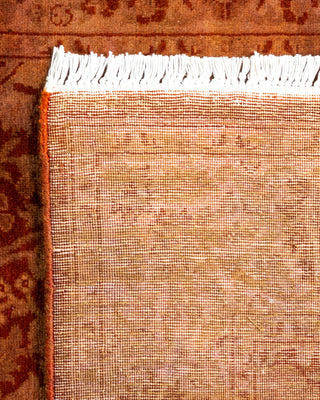 Contemporary Fine Vibrance Yellow Wool Runner - 2' 7" x 12' 8"