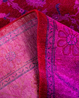Fine Vibrance, One-of-a-Kind Hand-Knotted Area Rug  - Pink, 8' 2" x 10' 4"