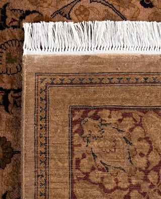 Fine Vibrance, One-of-a-Kind Hand-Knotted Area Rug  - Brown, 6' 3" x 8' 10"