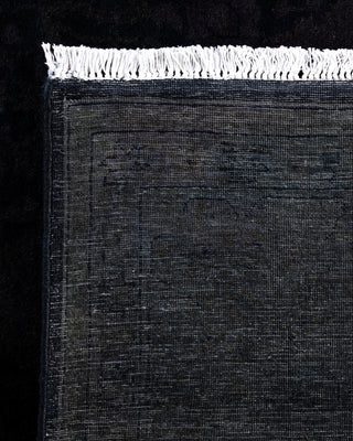 Fine Vibrance, One-of-a-Kind Hand-Knotted Area Rug  - Black, 6' 1" x 9' 3"