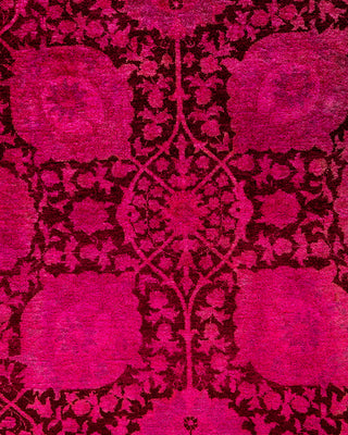 Fine Vibrance, One-of-a-Kind Hand-Knotted Area Rug  - Pink, 6' 1" x 9' 1"
