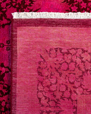 Fine Vibrance, One-of-a-Kind Hand-Knotted Area Rug  - Pink, 6' 1" x 9' 1"