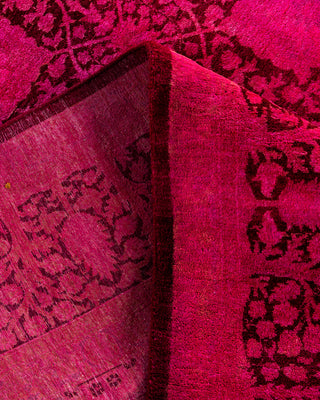 Fine Vibrance, One-of-a-Kind Hand-Knotted Area Rug  - Pink, 6' 1" x 9' 1"