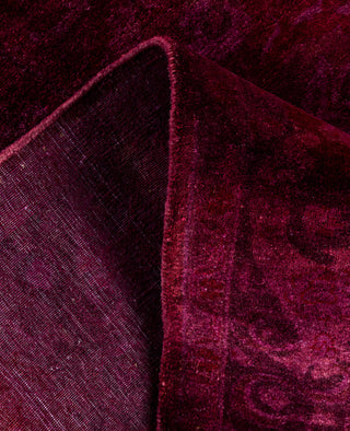 Fine Vibrance, One-of-a-Kind Hand-Knotted Area Rug  - Purple, 6' 2" x 8' 9"